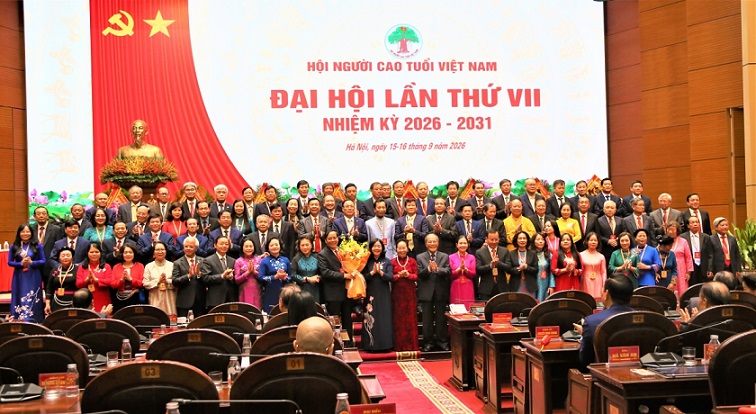 Đại hội VII Hội Người cao tuổi Việt Nam nhiệm kỳ 2026 – 2031